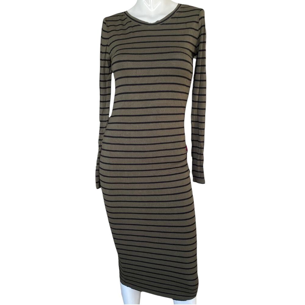 Forever 21 Long Sleeve Midi Dress Size Small